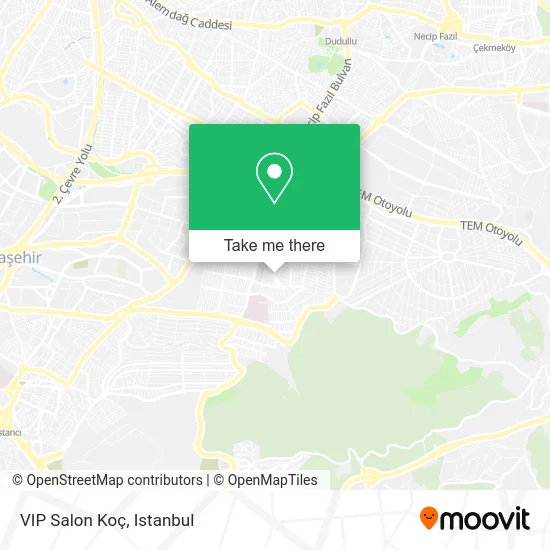 VIP Salon Koç map