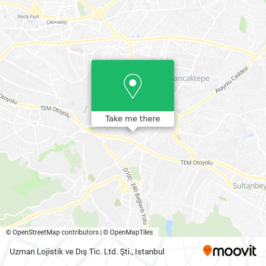 Uzman Lojistik ve Dış Tic. Ltd. Şti. map