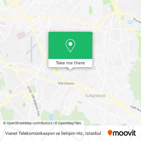 Vianet Telekomünikasyon ve İletişim Hiz. map