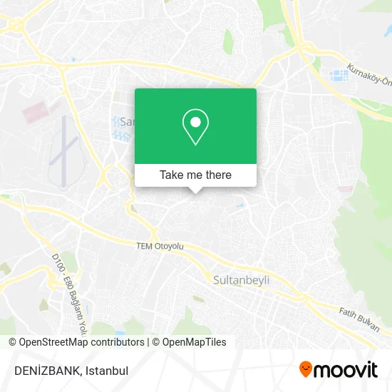 DENİZBANK map