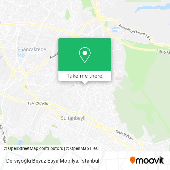 Dervişoğlu Beyaz Eşya Mobilya map