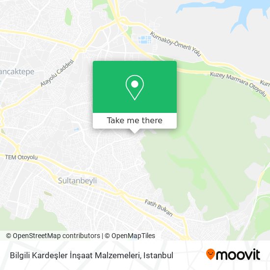 Bilgili Kardeşler İnşaat Malzemeleri map