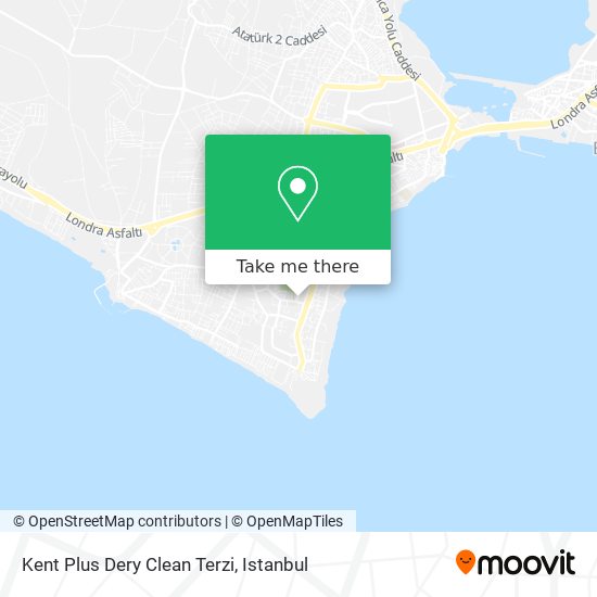 Kent Plus Dery Clean Terzi map