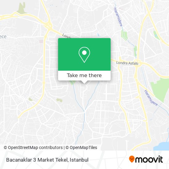 Bacanaklar 3 Market Tekel map