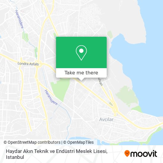 Haydar Akın Teknik ve Endüstri Meslek Lisesi map