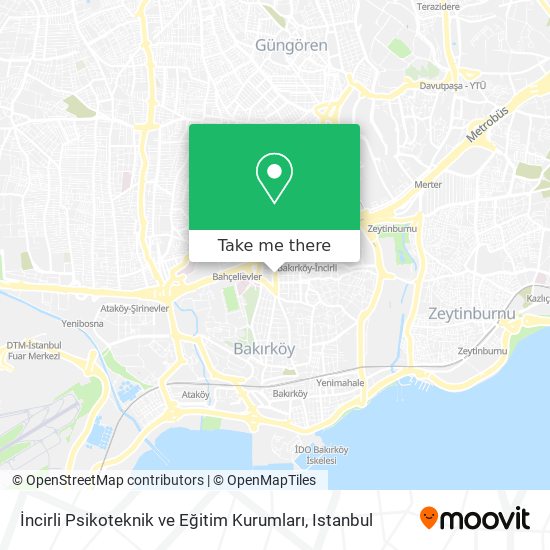 İncirli Psikoteknik ve Eğitim Kurumları map