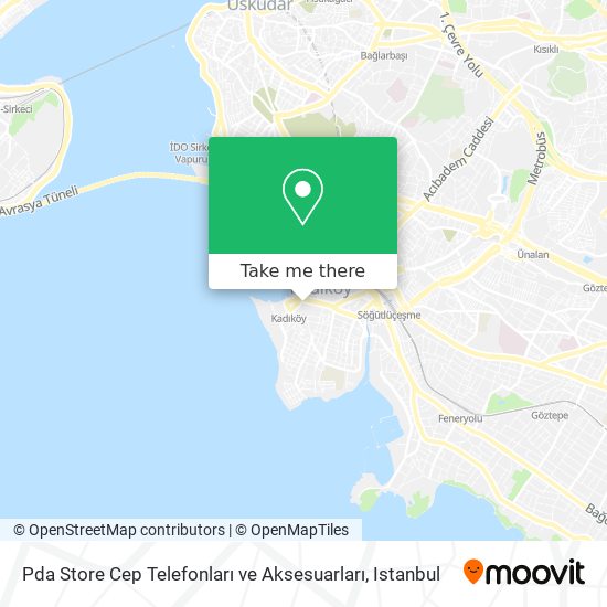 Pda Store Cep Telefonları ve Aksesuarları map