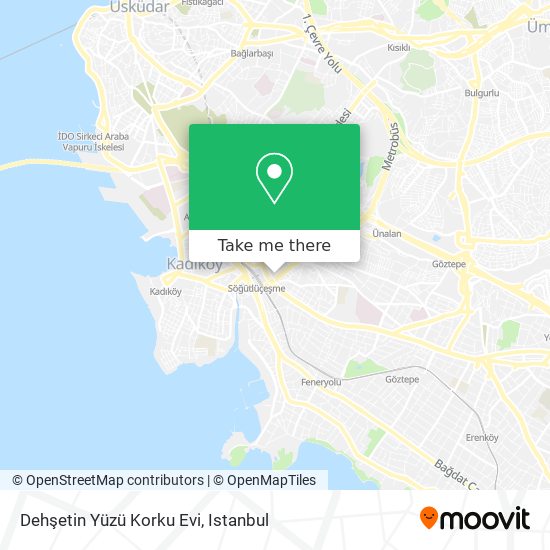 Dehşetin Yüzü Korku Evi map