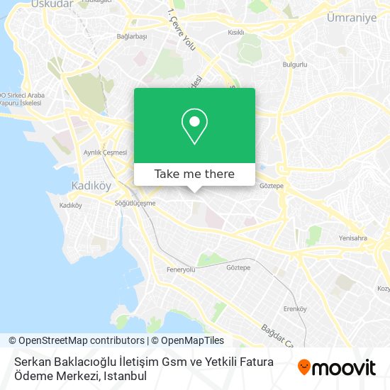 Serkan Baklacıoğlu İletişim Gsm ve Yetkili Fatura Ödeme Merkezi map