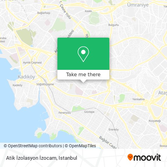 Atik İzolasyon İzocam map