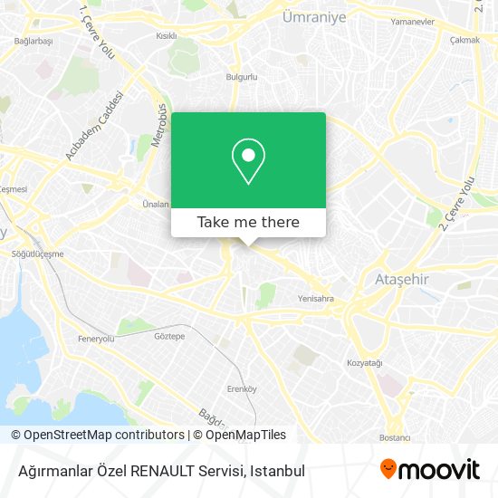 Ağırmanlar Özel RENAULT Servisi map