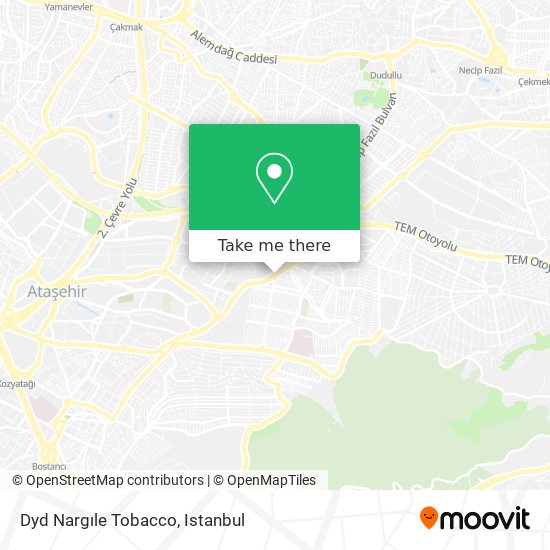 Dyd Nargıle Tobacco map