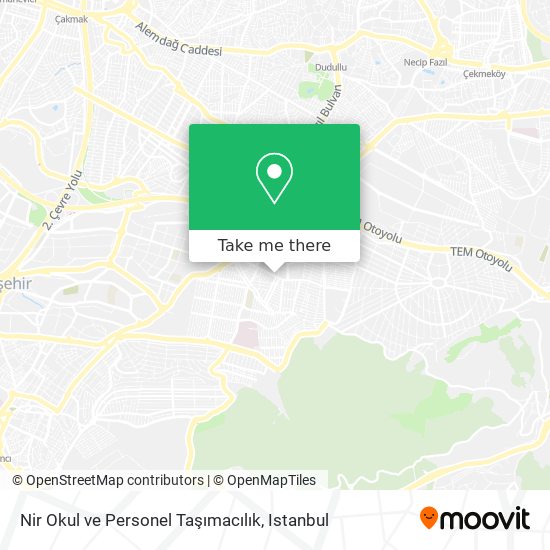 Nir Okul ve Personel Taşımacılık map