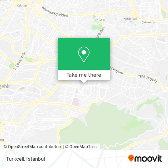 Turkcell map