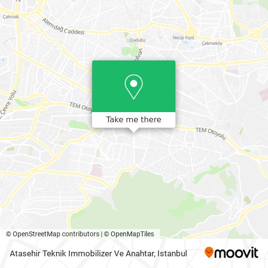 Atasehir Teknik Immobilizer Ve Anahtar map