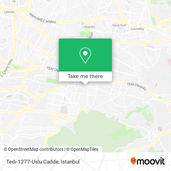 Tedı-1277-Uslu Cadde map