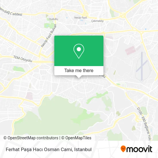 Ferhat Paşa Hacı Osman Cami map