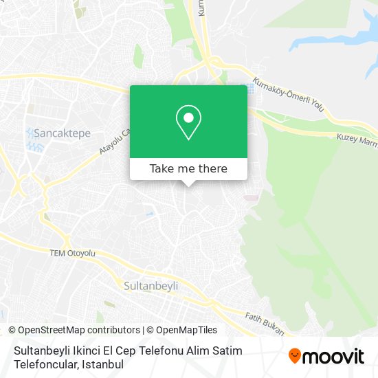 Sultanbeyli Ikinci El Cep Telefonu Alim Satim Telefoncular map