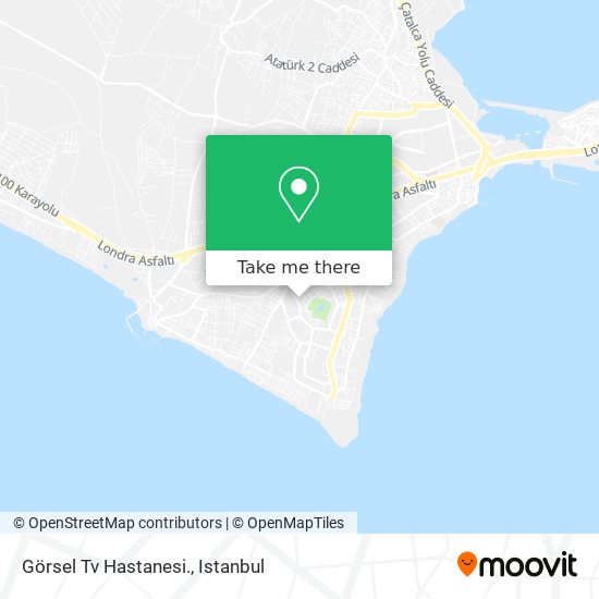 Görsel Tv Hastanesi. map