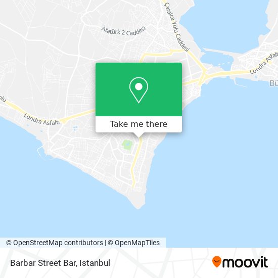 Barbar Street Bar map