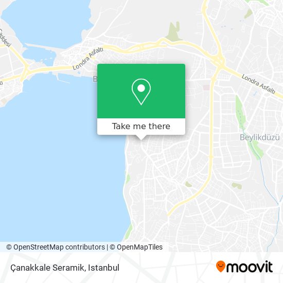 Çanakkale Seramik map