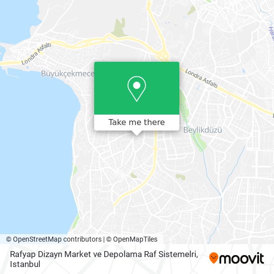 Rafyap Dizayn Market ve Depolama Raf Sistemelri map