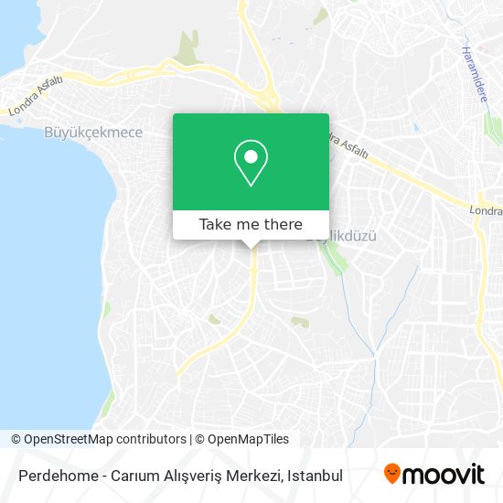 Perdehome - Carıum Alışveriş Merkezi map