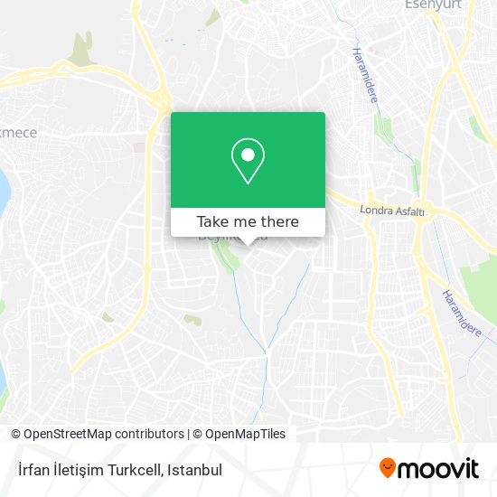 İrfan İletişim Turkcell map