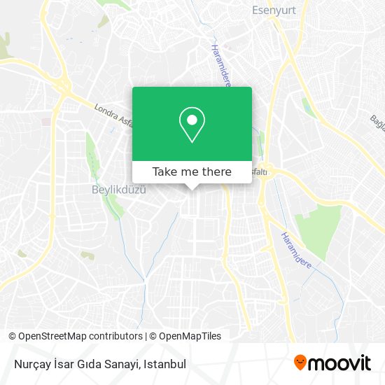 Nurçay İsar Gıda Sanayi map