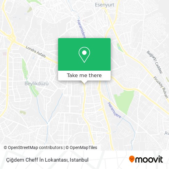 Çiğdem Cheff İn Lokantası map