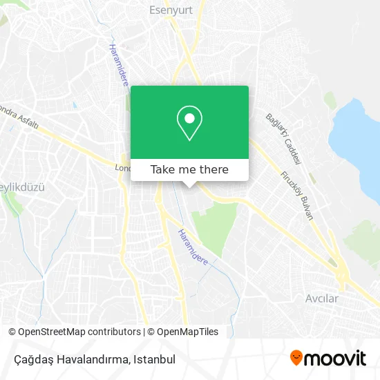 Çağdaş Havalandırma map