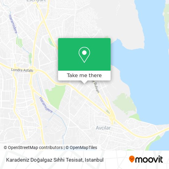 Karadeniz Doğalgaz Sıhhi Tesisat map