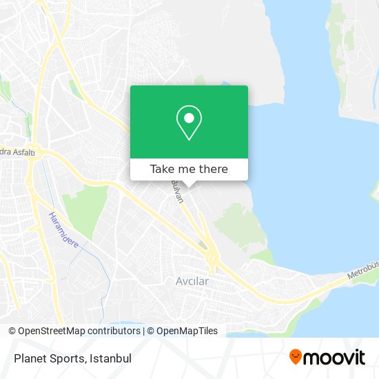 Planet Sports map