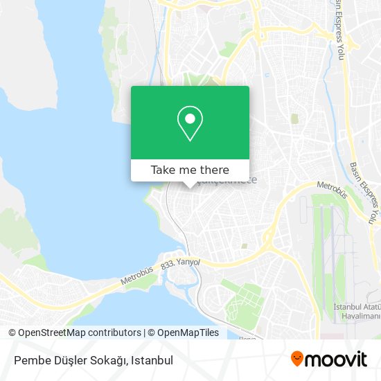 Pembe Düşler Sokağı map