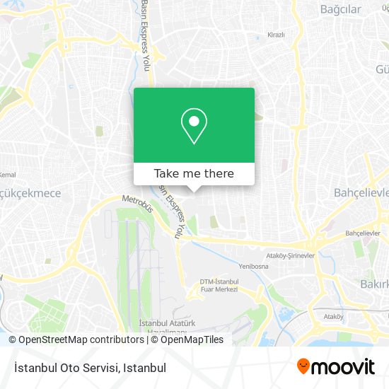İstanbul Oto Servisi map