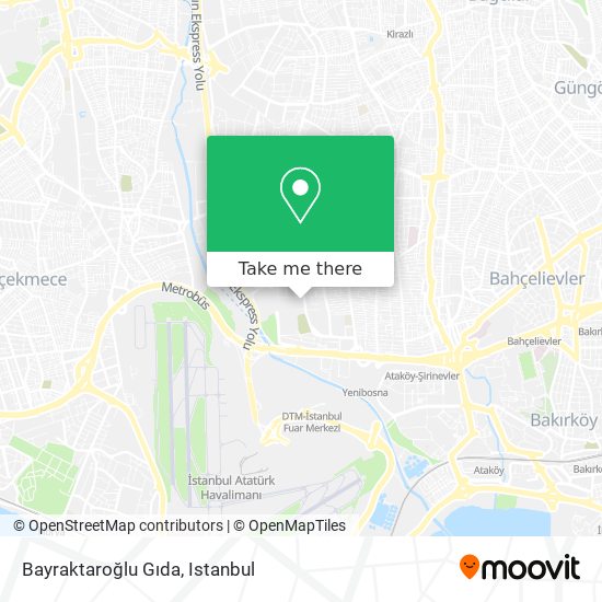 Bayraktaroğlu Gıda map