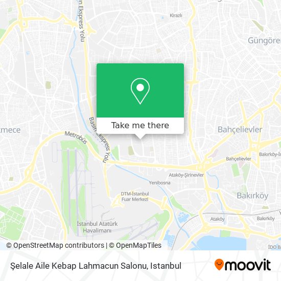Şelale Aile Kebap Lahmacun Salonu map