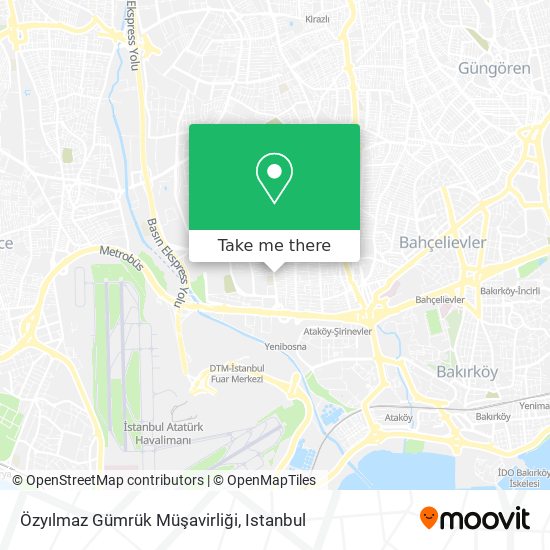 Özyılmaz Gümrük Müşavirliği map