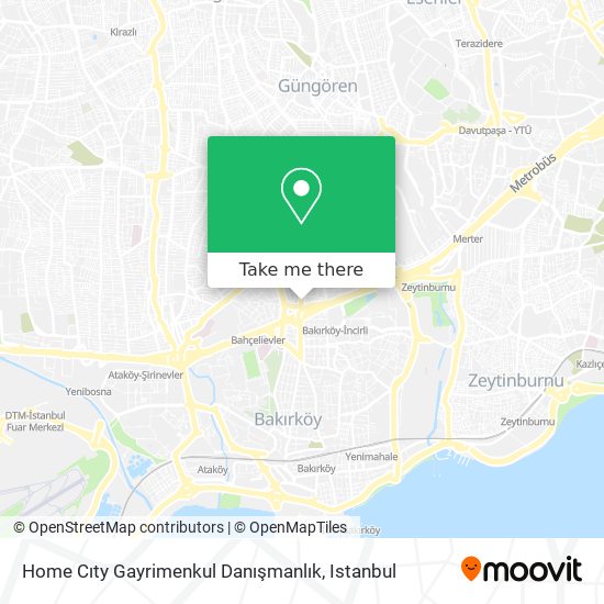 Home Cıty Gayrimenkul Danışmanlık map