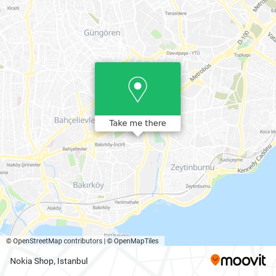 Nokia Shop map