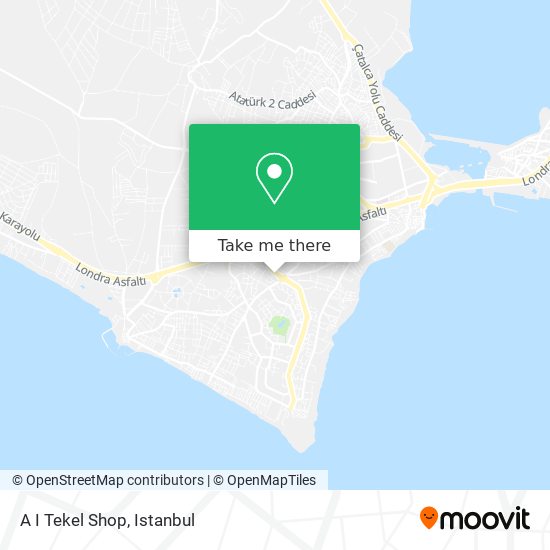 A I Tekel Shop map