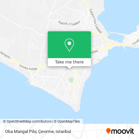 Oba Mangal Pilıç Çevırme map