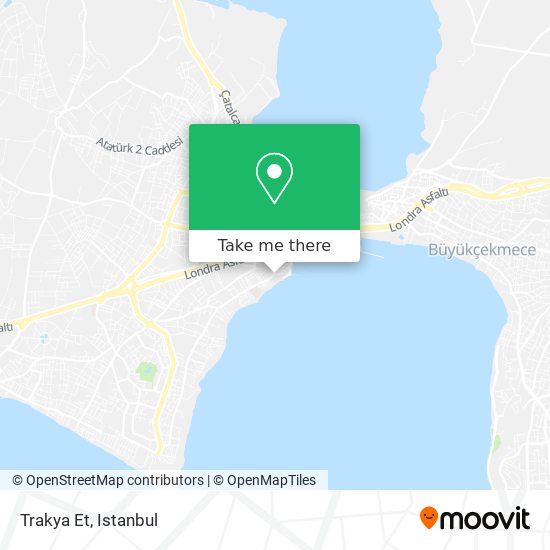 Trakya Et map