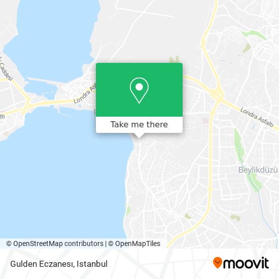 Gulden Eczanesı map