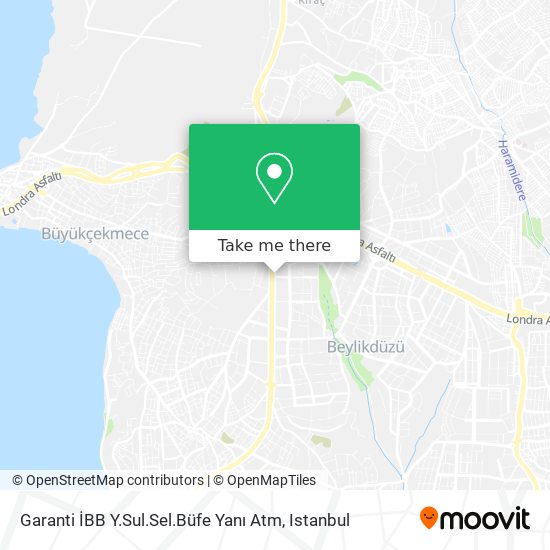 Garanti İBB Y.Sul.Sel.Büfe Yanı Atm map