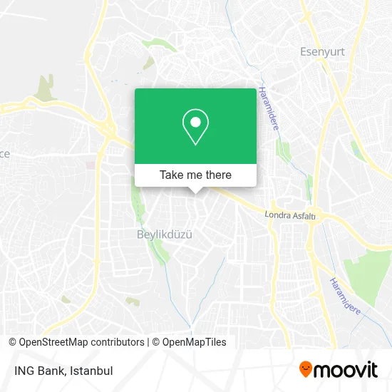 ING Bank map