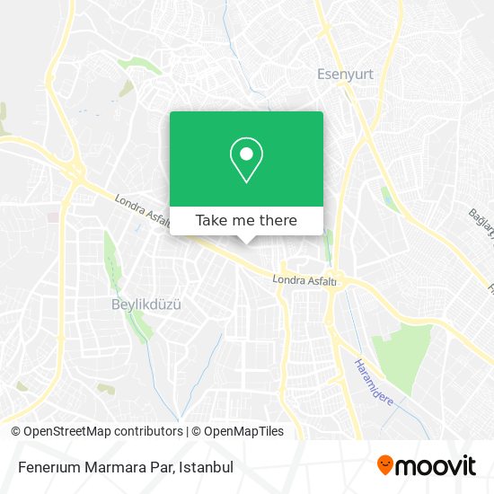 Fenerıum Marmara Par map