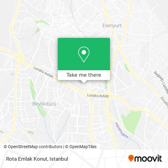 Rota Emlak Konut map