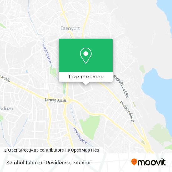 Sembol Istanbul Residence map