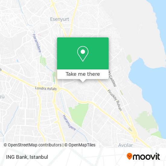 ING Bank map